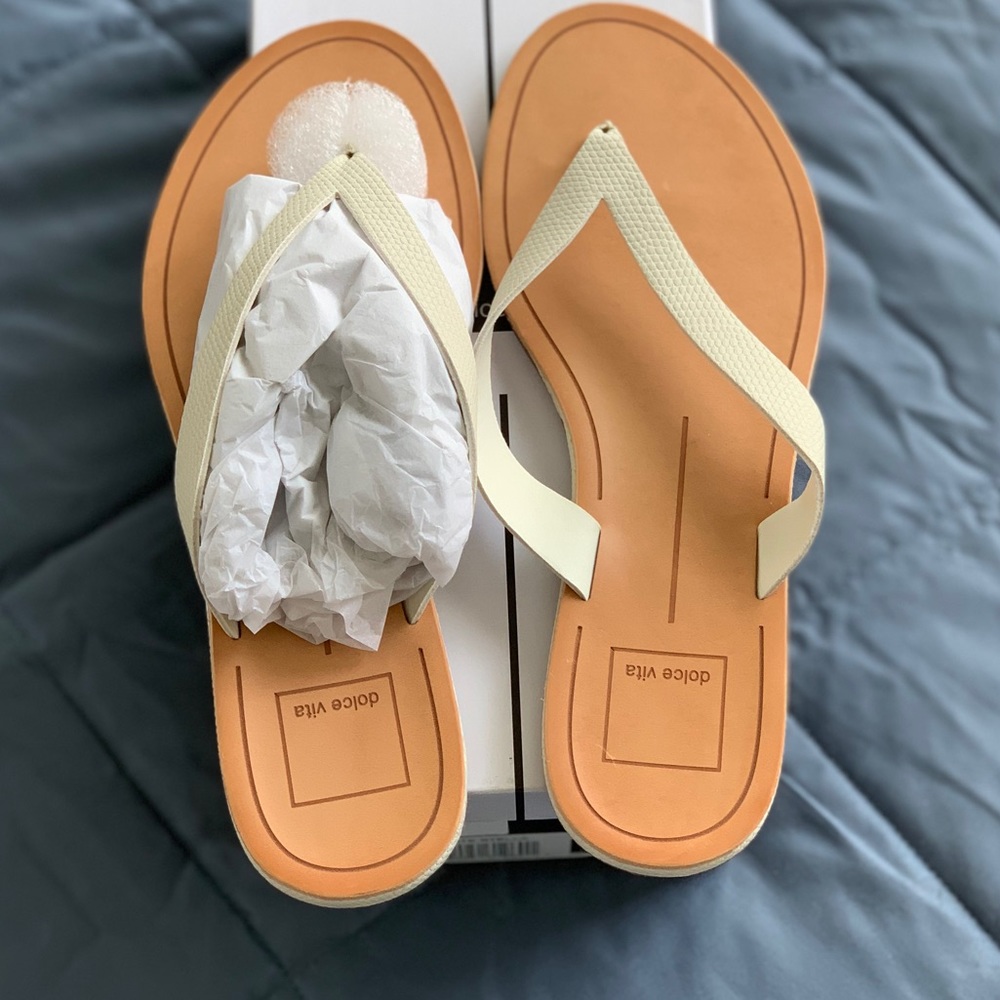 Dolce Vita “DANA” leather sandals.